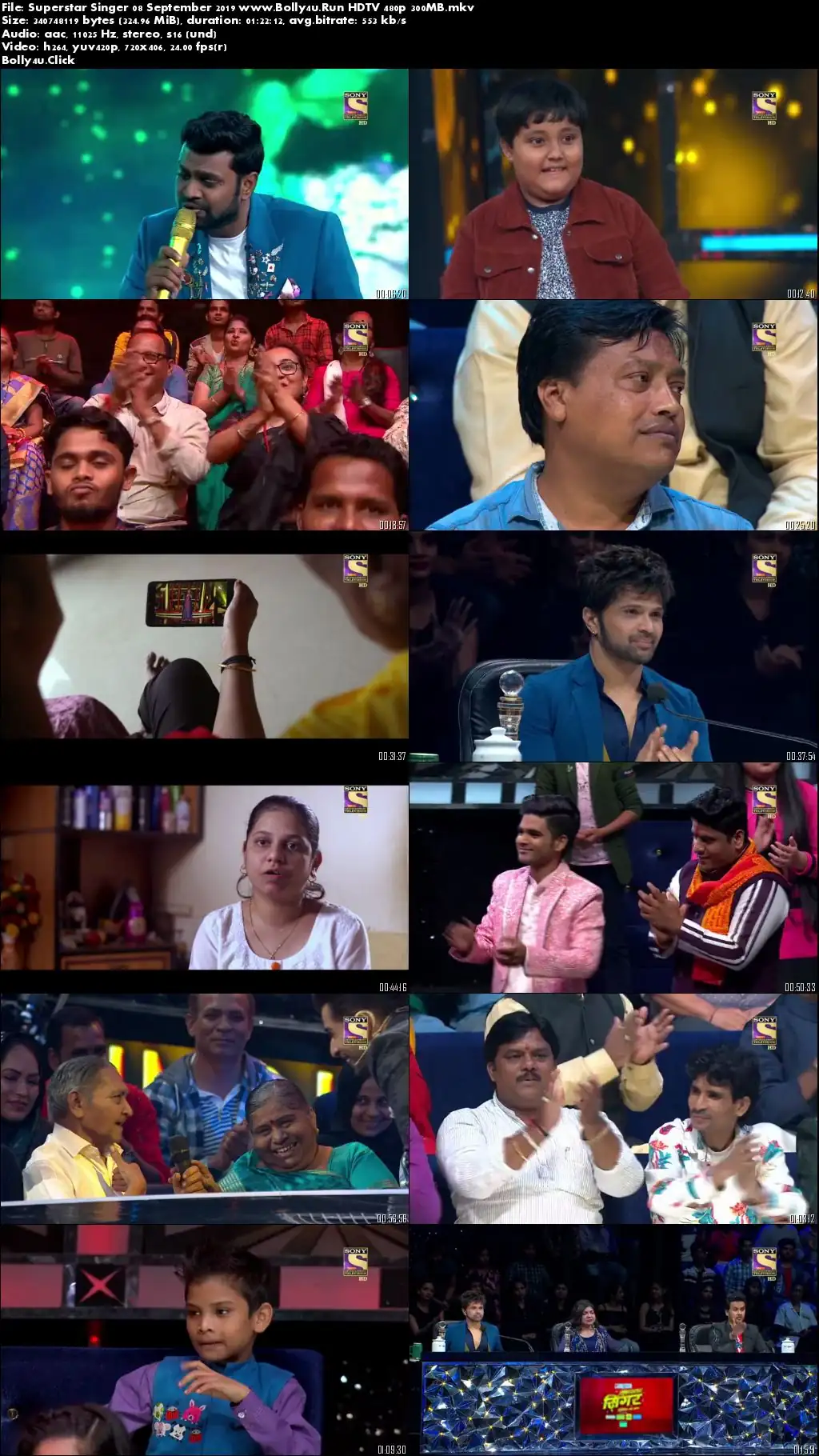 Superstar Singer HDTV 480p 300Mb 08 September 2019 Superstar Singer HDTV 480p 300Mb 08 September 2019 still 1 Bolly4u Official