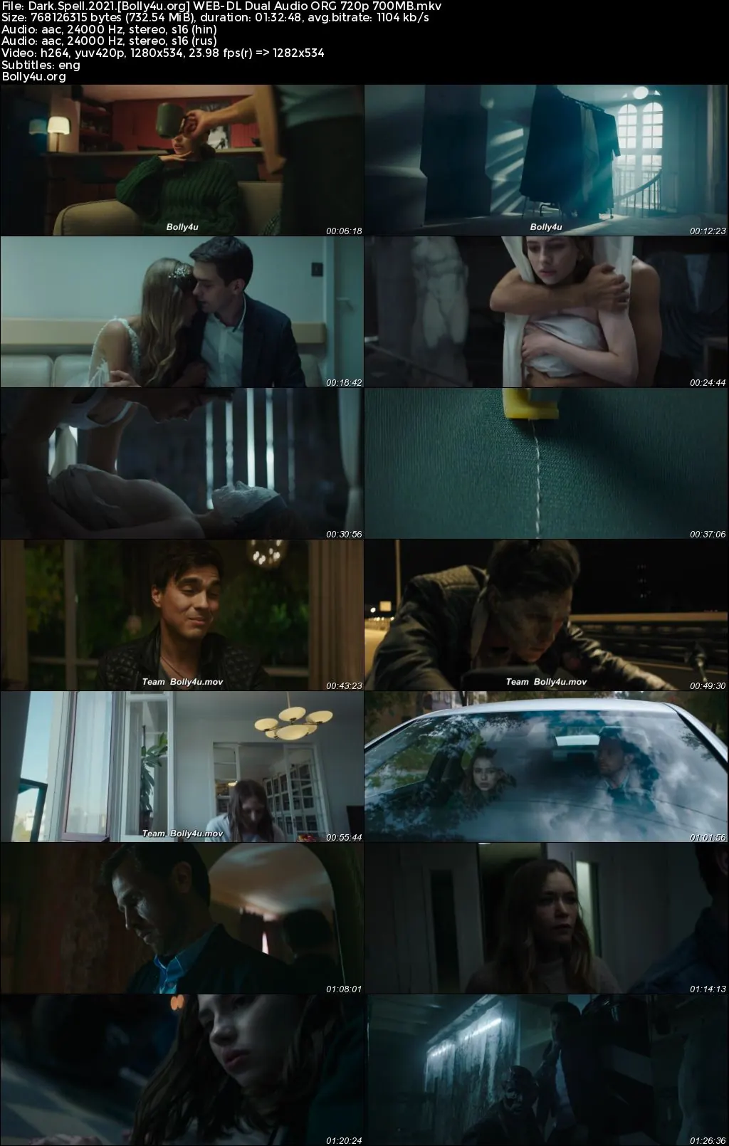 Dark Spell 2021 WEB-DL Hindi Dual Audio ORG Full Movie Download 1080p  720p  480p