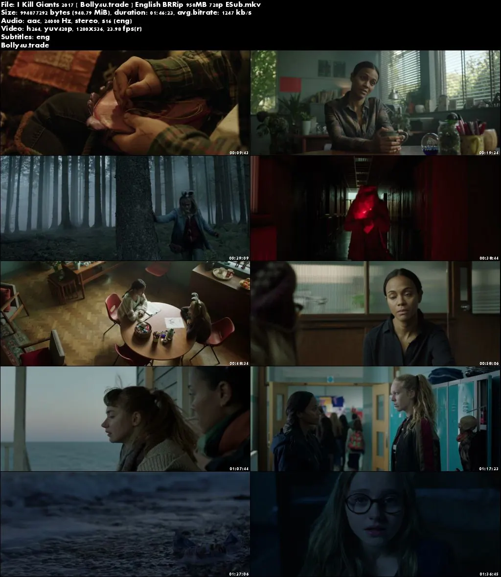 I Kill Giants 2017 BluRay 950MB English 720p ESubs Download