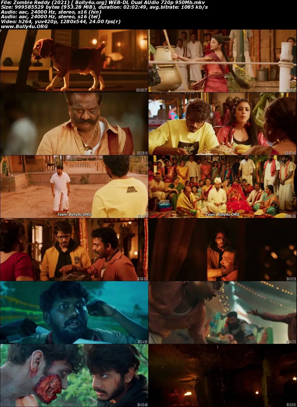 Zombie Reddy 2021 WEB-DL 950Mb UNCUT Hindi Dual Audio ORG 720p Download Zombie Reddy 2021 WEB-DL 950Mb UNCUT Hindi Dual Audio ORG 720p Download