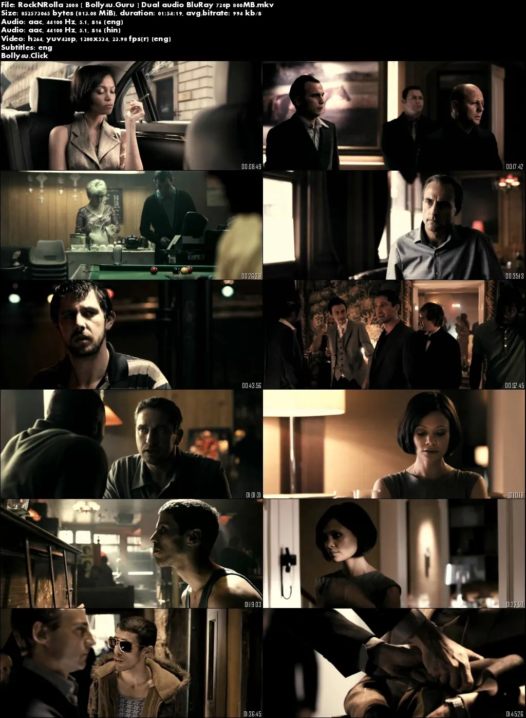 RockNRolla 2008 BluRay 300Mb Hindi Dual Audio 480p download RockNRolla 2008 BluRay 300Mb Hindi Dual Audio 480p download