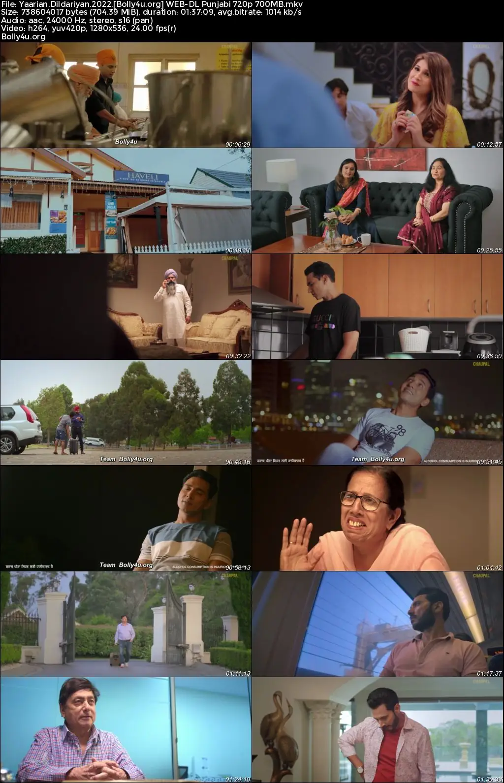 Yaarian Dildariyan 2022 WEB-DL Punjabi Full Movie Download 1080p  720p  480p
