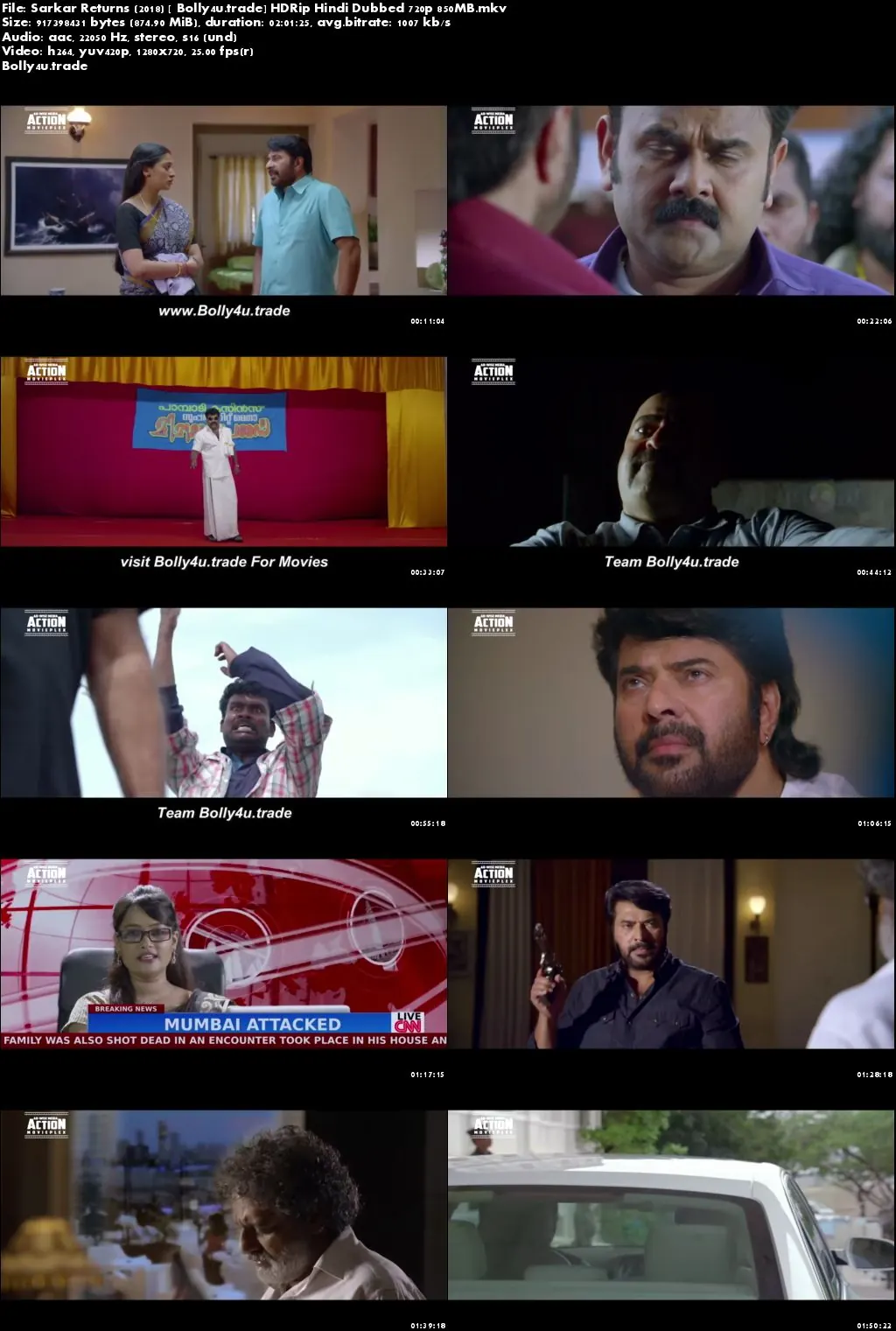 Sarkar Returns 2018 HDRip 350MB Hindi Dubbed 480p Download Sarkar Returns 2018 HDRip 350MB Hindi Dubbed 480p Download