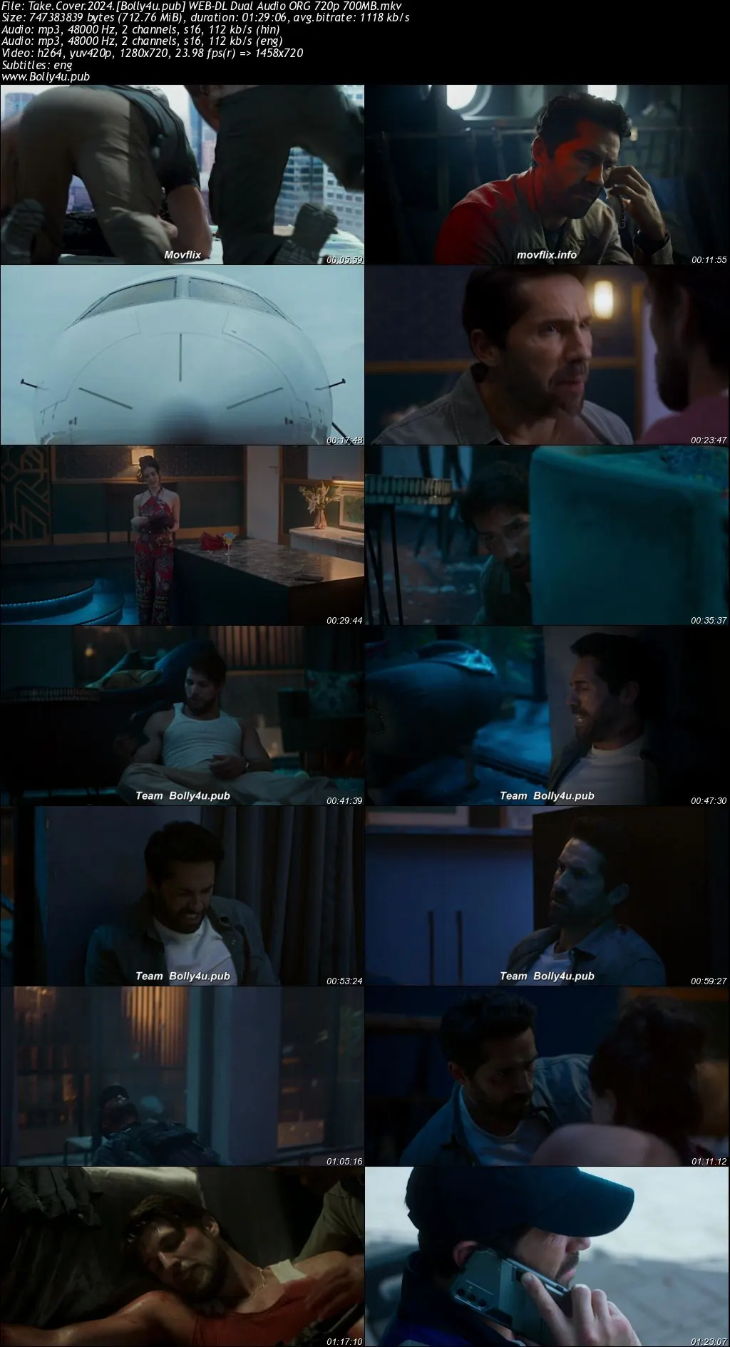 Take Cover 2024 WEB-DL Hindi Dual Audio ORG Full Movie Download 1080p  720p  480p