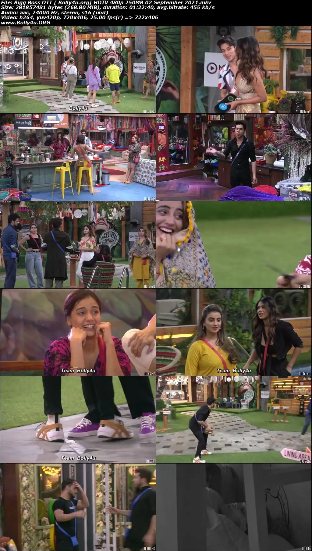 Bigg Boss OTT HDTV 480p 250MB 02 September 2021 Download