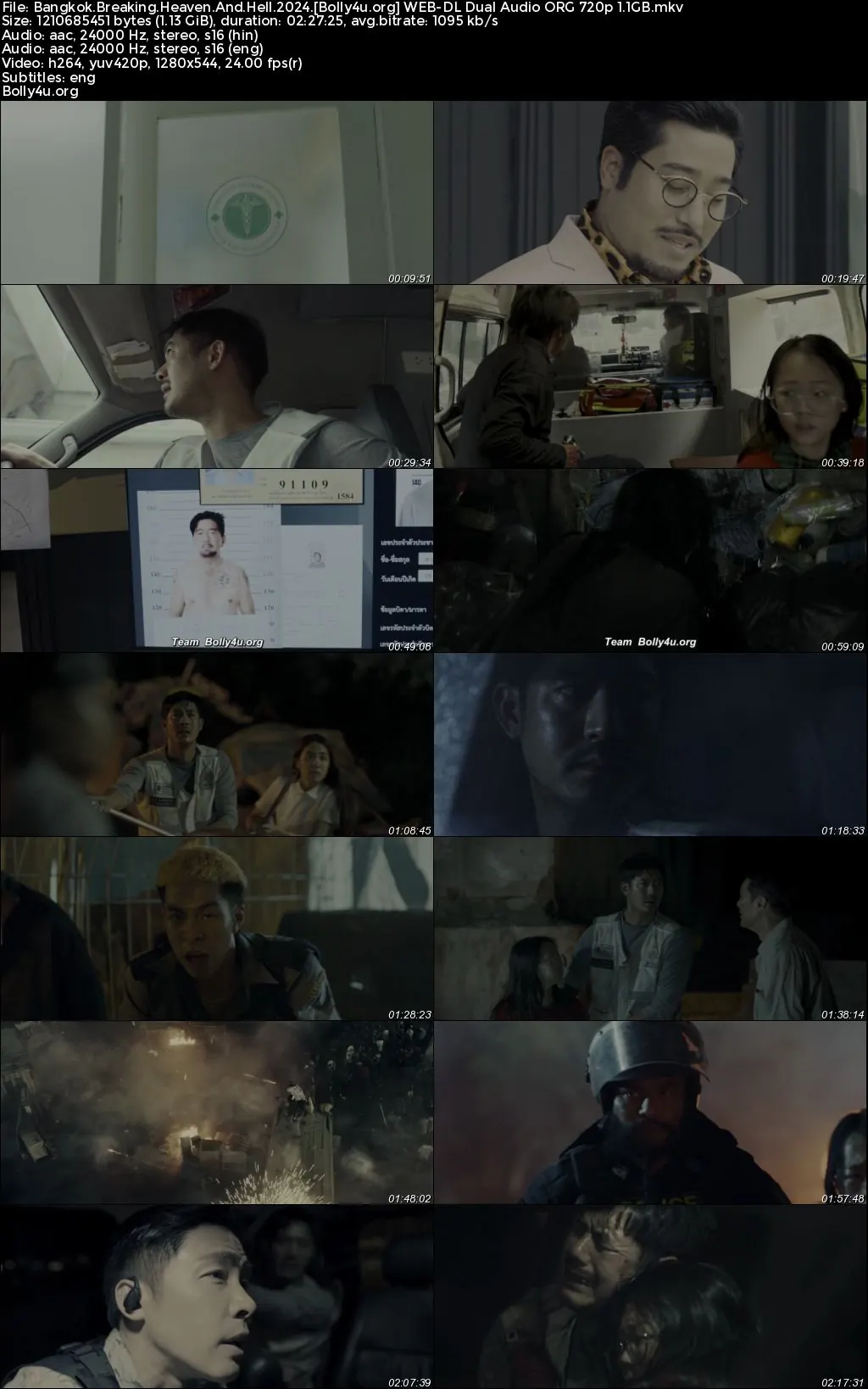 Bangkok Breaking Heaven And Hell 2024 WEB-DL Hindi Dual Audio ORG Full Movie Download 1080p  720p  480p