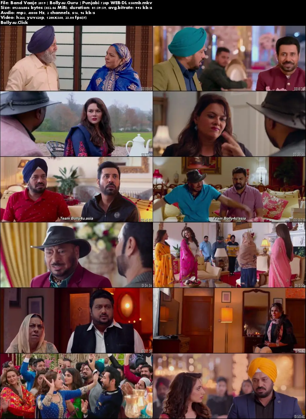 Band Vaaje 2019 WEB-DL 300Mb Punjabi 480p Download