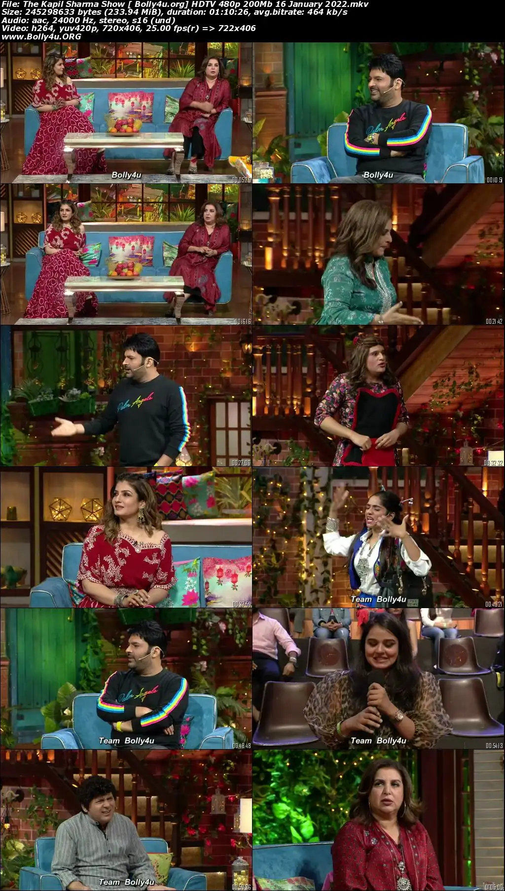 The Kapil Sharma Show HDTV 480p 200Mb 16 January 2022 Download The Kapil Sharma Show HDTV 480p 200Mb 16 January 2022 Download