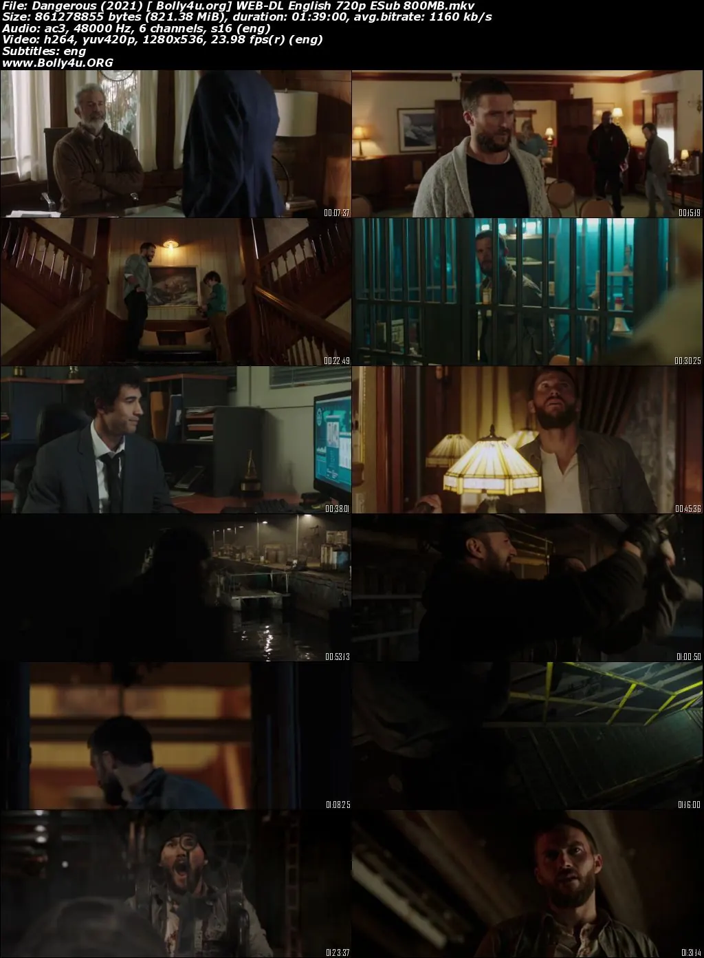 Dangerous 2021 WEB-DL 800MB English 720p ESubs Download Dangerous 2021 WEB-DL 800MB English 720p ESubs Download