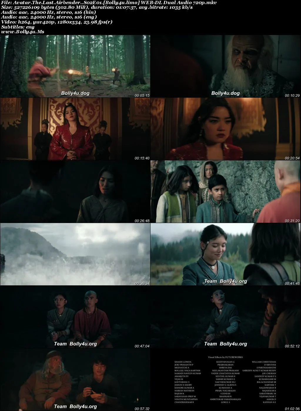 Avatar The Last Airbender 2026 WEB-DL Hindi Dual Audio ORG S02 Complete Download 720p  480p