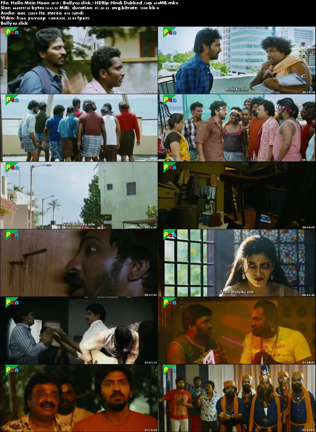 Hello Mein Hoon 2019 HDRip 650MB Hindi Dubbed 720p Download Hello Mein Hoon 2019 HDRip 650MB Hindi Dubbed 720p Download