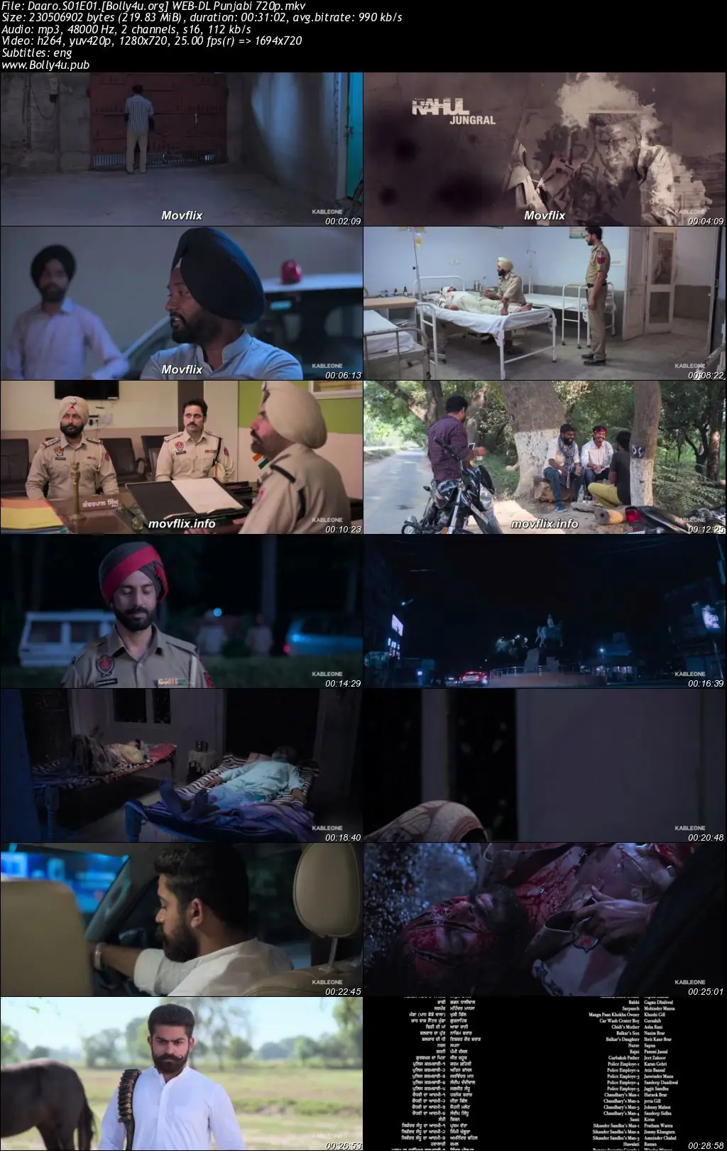 Daaro 2025 WEB-DL Punjabi S01 Complete Download 720p  480p