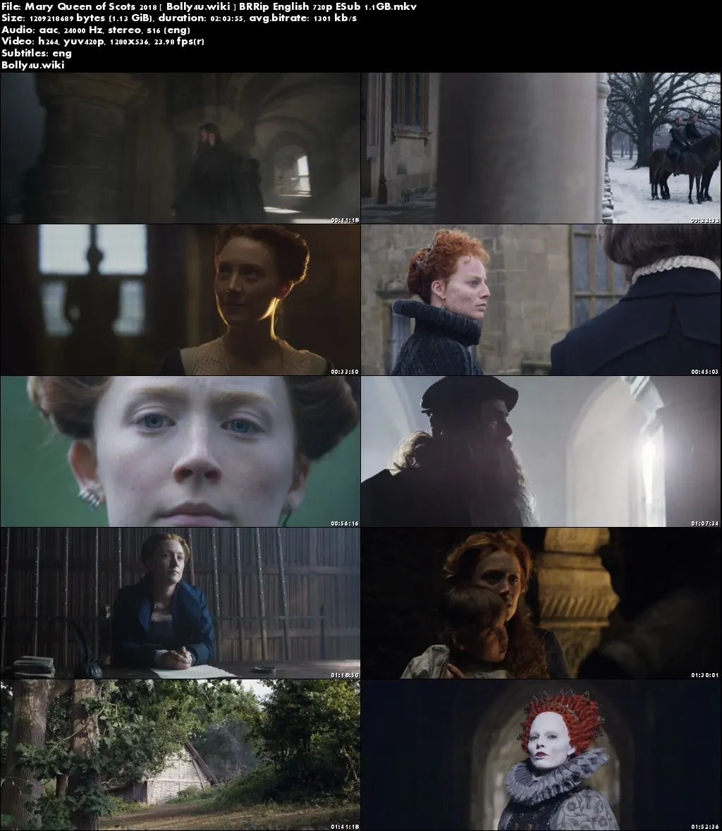 Mary Queen of Scots 2018 BRRip 1.1Gb English 720p ESub Download Mary Queen of Scots 2018 BRRip 1.1Gb English 720p ESub Download