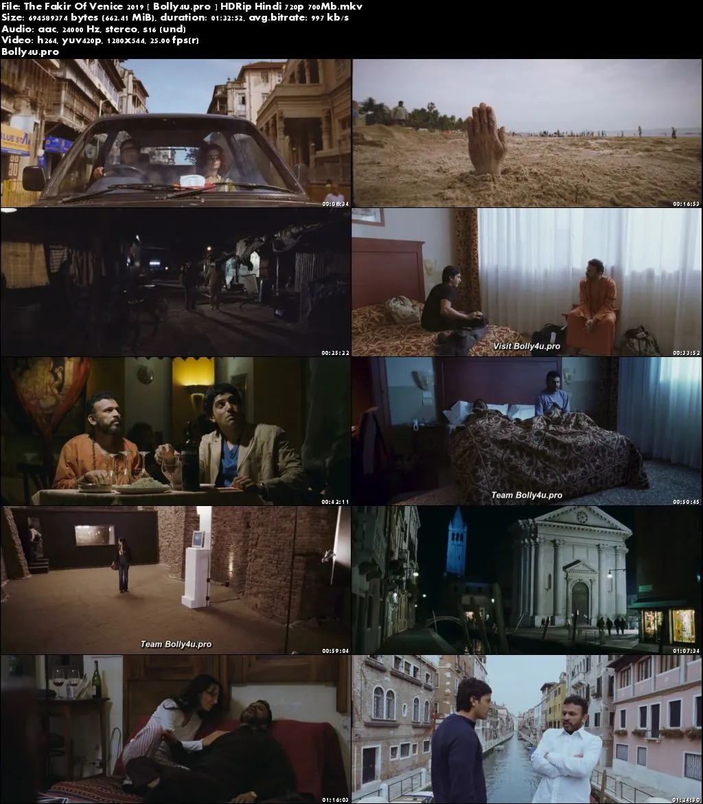 The Fakir Of Venice 2019 HDRip 700Mb Full Hindi Movie Download 720p