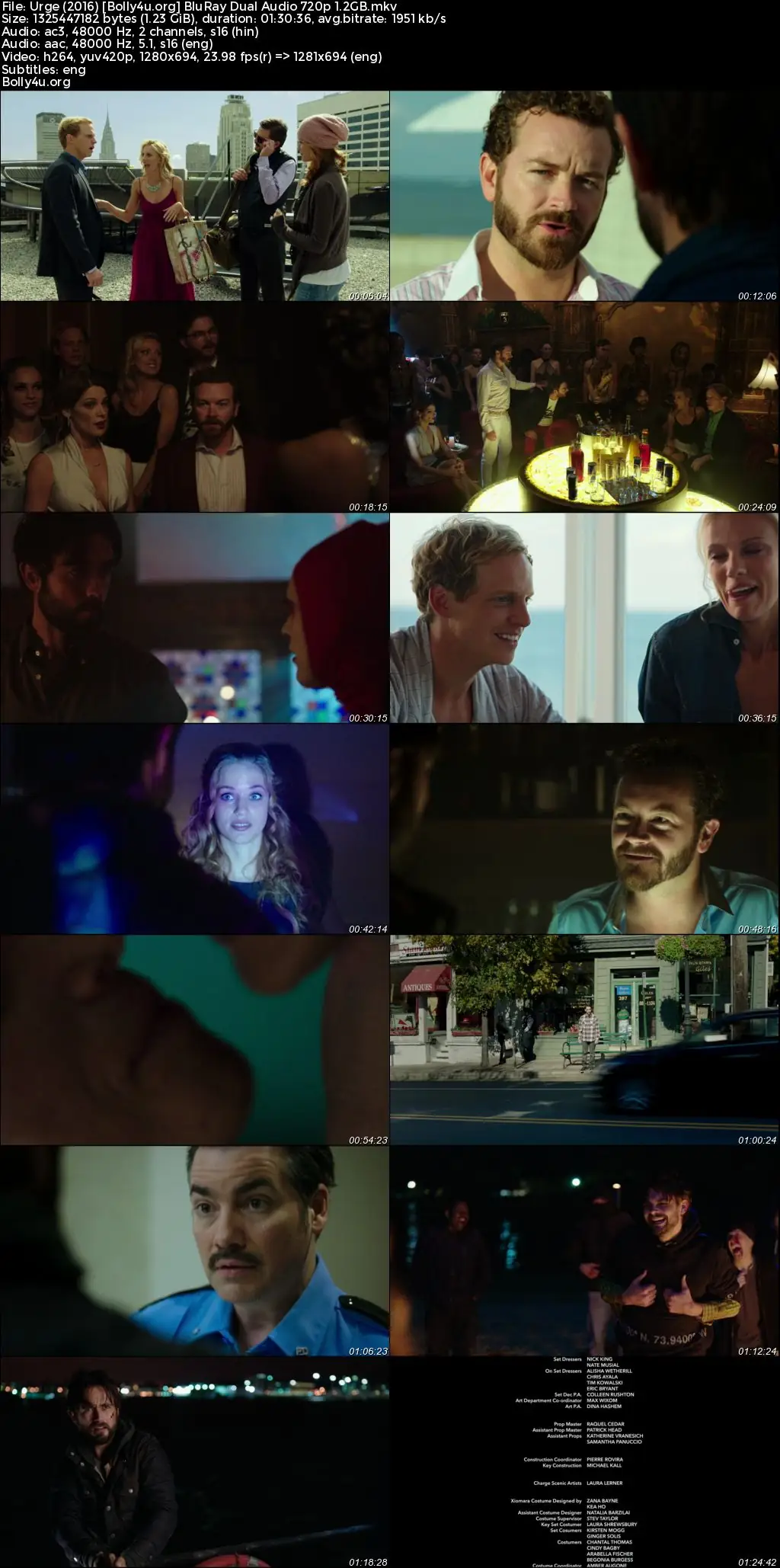 Urge 2016 BluRay Hindi Dual Audio Full Movie Download 720p  480p