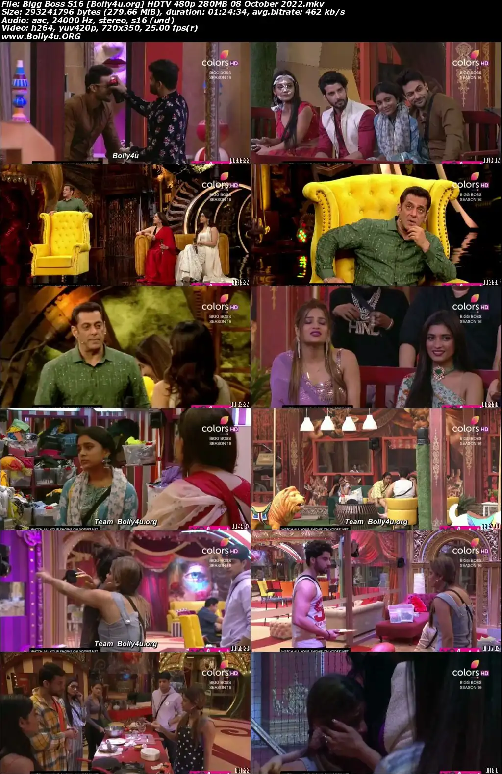 Bigg Boss S16 HDTV 480p 280MB 08 October 2022 Download Bigg Boss S16 HDTV 480p 280MB 08 October 2022 Download