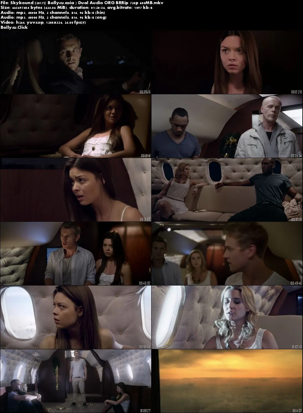 Skybound 2017 BRRip 280Mb Hindi Dual Audio 480p Download