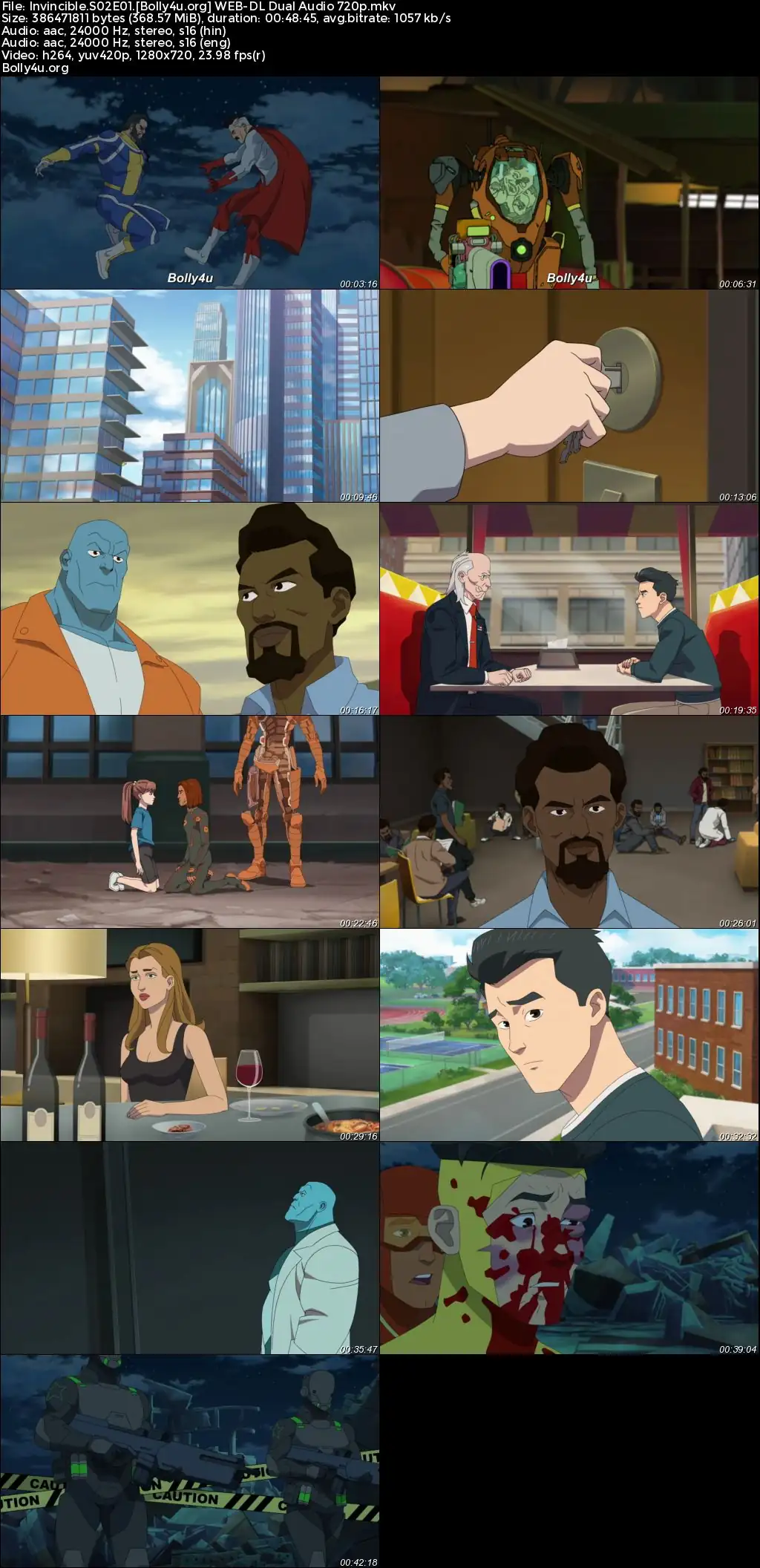 Invincible 2023 WEB-DL Hindi Dual Audio ORG S02 Complete Download 720p  480p