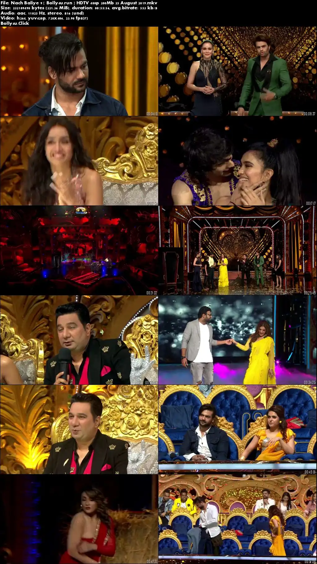 Nach Baliye 9 HDTV 480p 200Mb 25 August 2019 Download Nach Baliye 9 HDTV 480p 200Mb 25 August 2019 Download