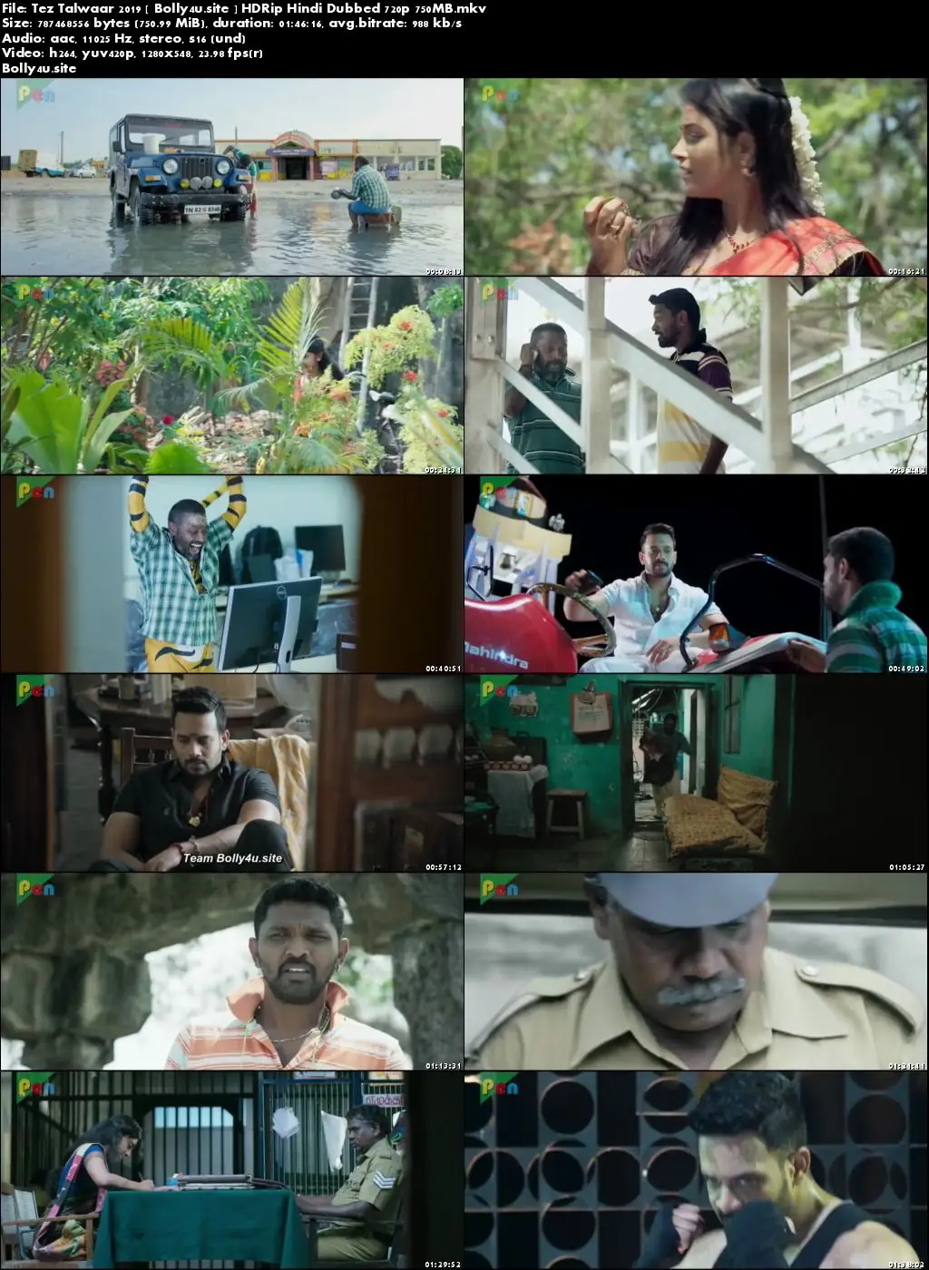 Tez Talwaar 2019 HDRip 300MB Hindi Dubbed 480p Download