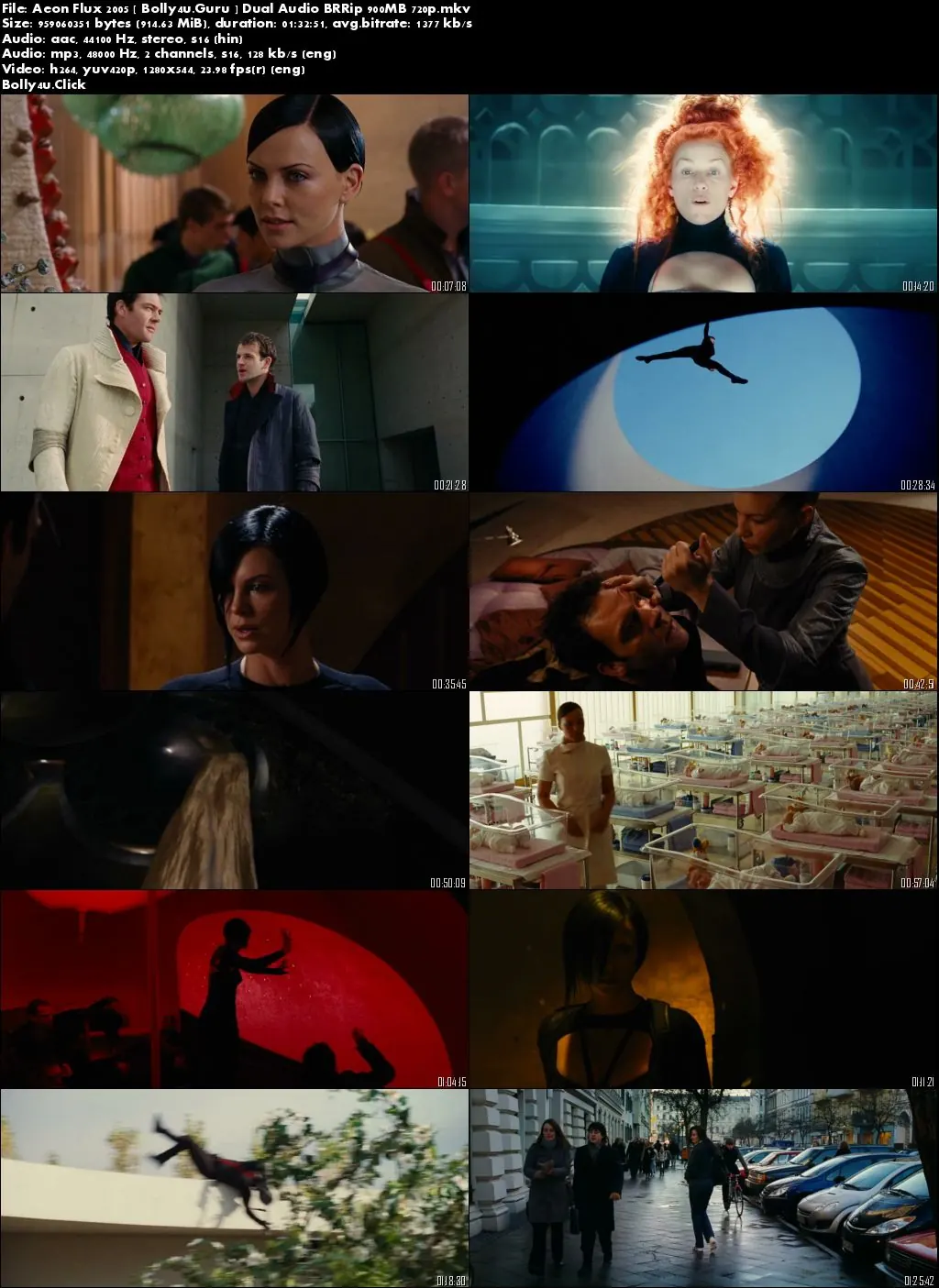 Aeon Flux 2005 BluRay 900MB Hindi Dual Audio 720p Download Aeon Flux 2005 BluRay 900MB Hindi Dual Audio 720p Download