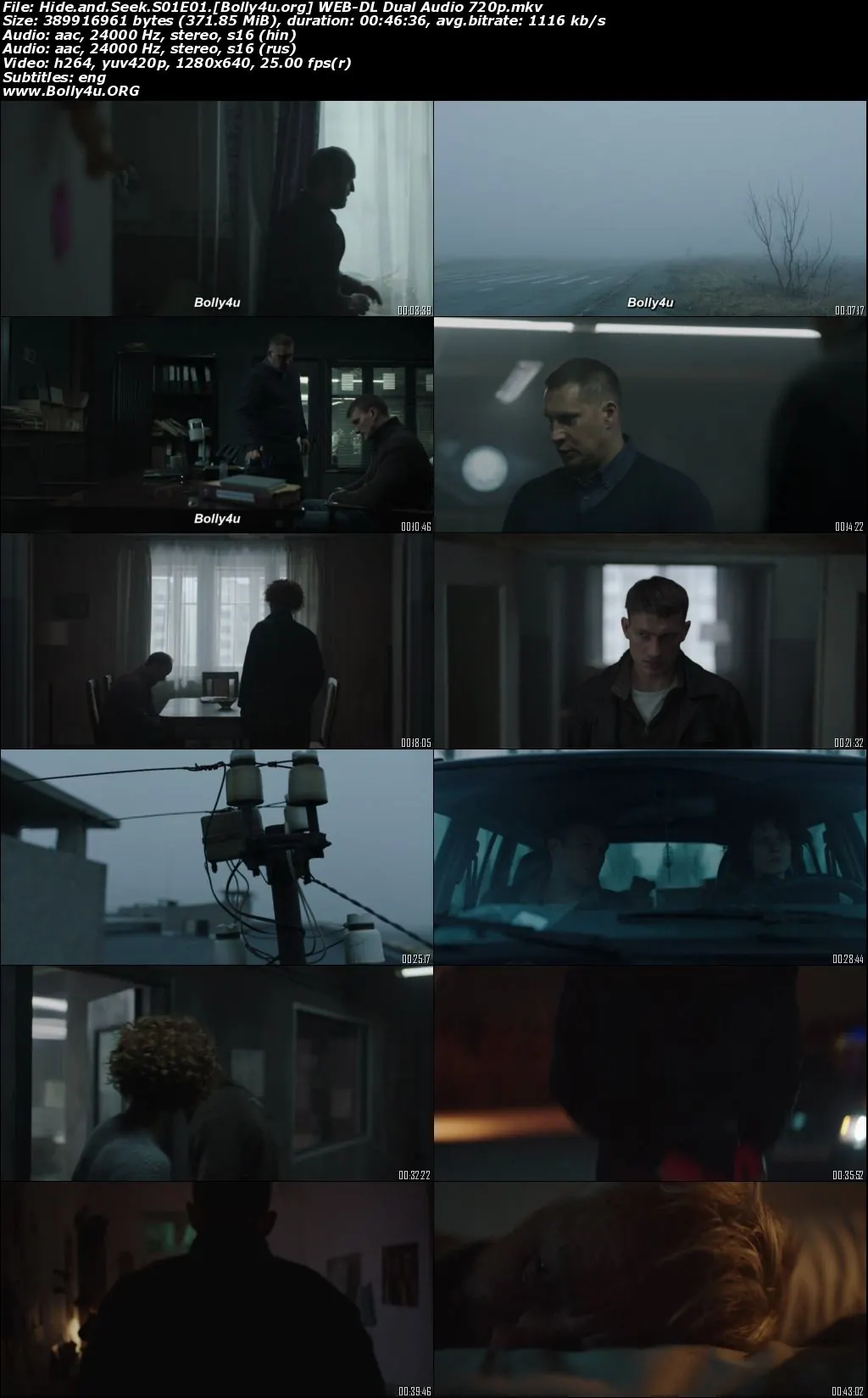 Hide and Seek 2022 WEB-DL Hindi Dual Audio ORG S01 Complete Download 720p  480p