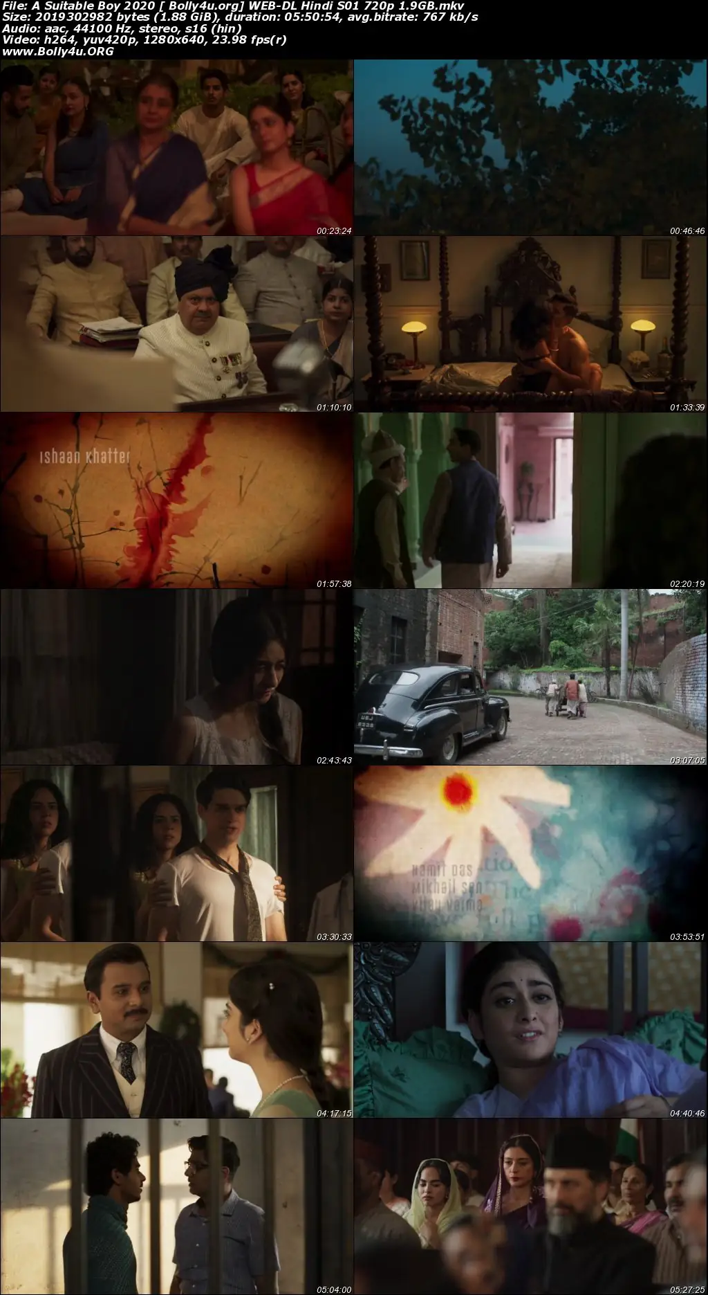 A Suitable Boy 2020 WEB-DL 400Mb Hindi Complete S01 Download 480p