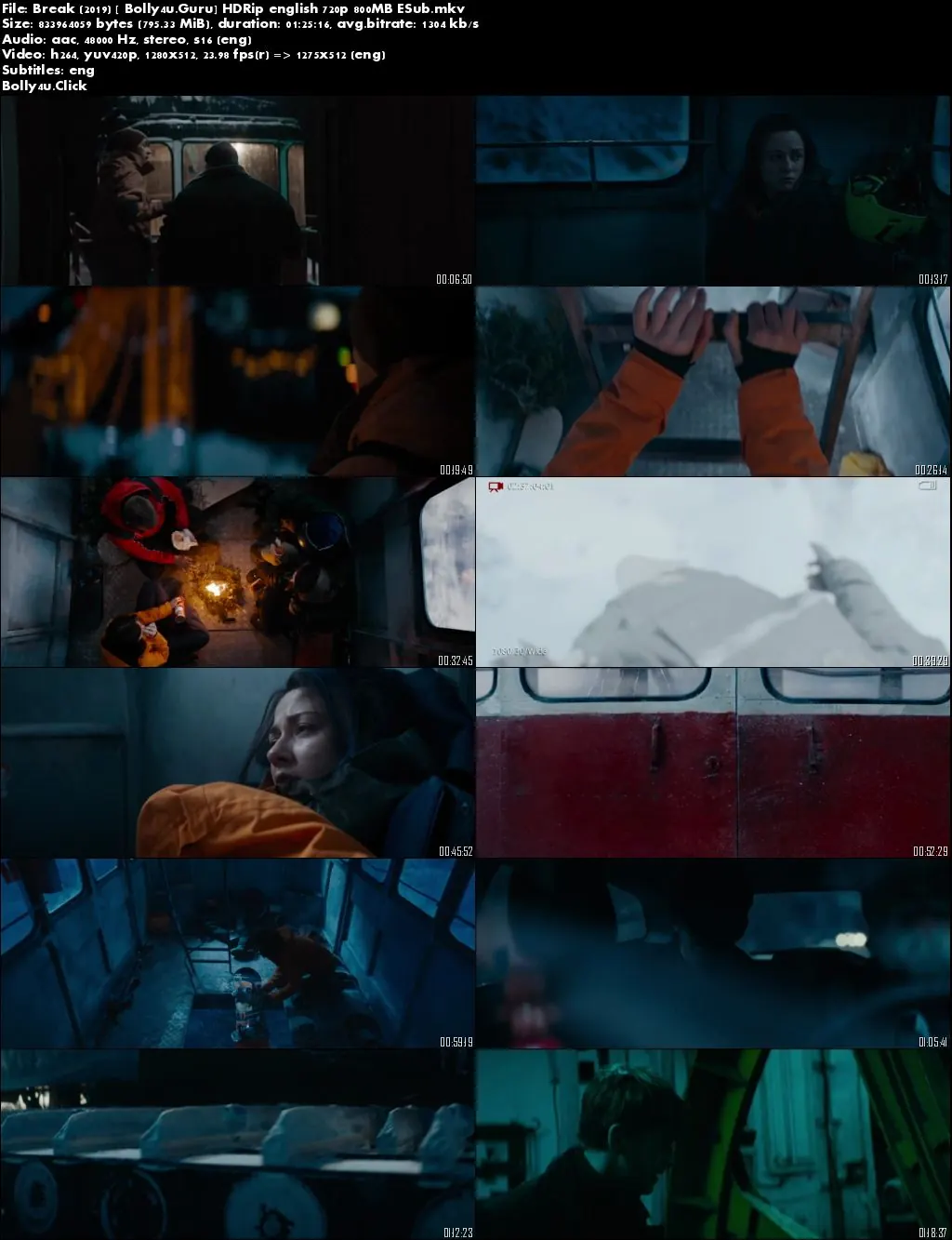 Break 2019 HDRip 800Mb English 720p ESub Download Break 2019 HDRip 800Mb English 720p ESub Download