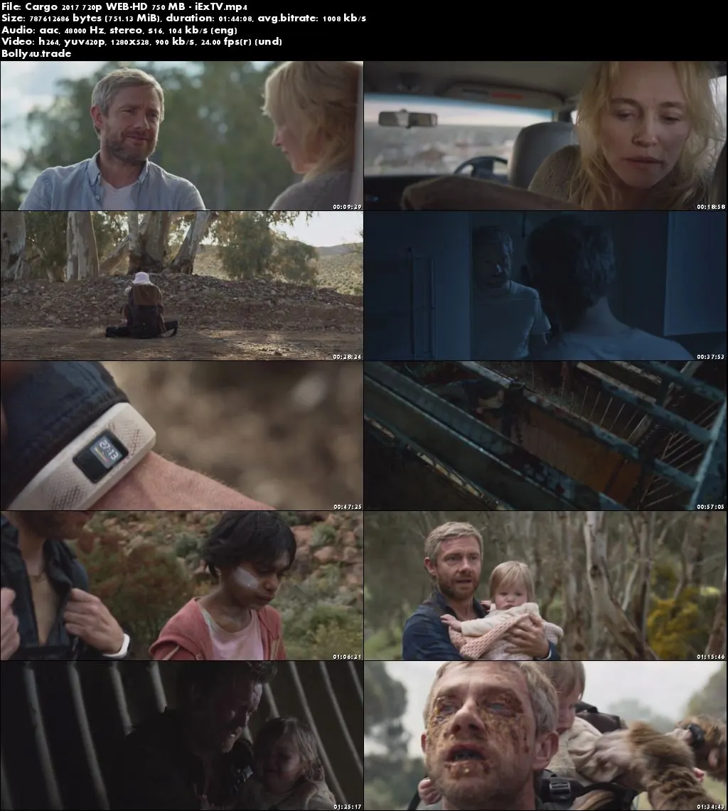 Cargo 2017 WEB-DL 850Mb English 720p ESub Download