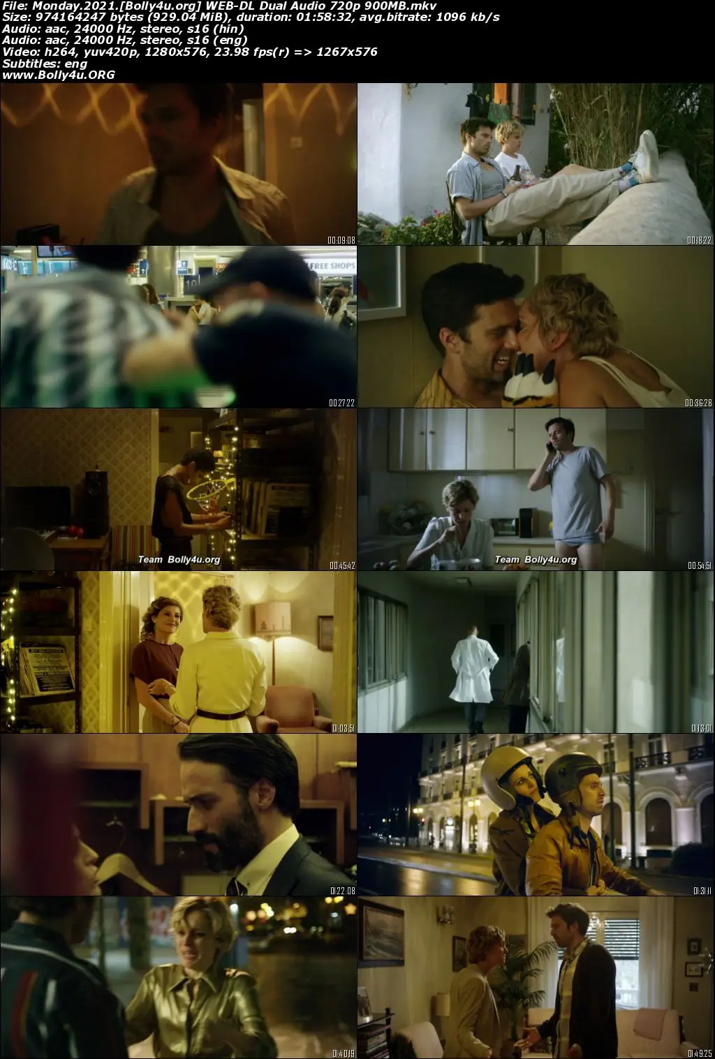 Monday 2021 WEB-DL Hindi Dual Audio ORG 720p 480p Download
