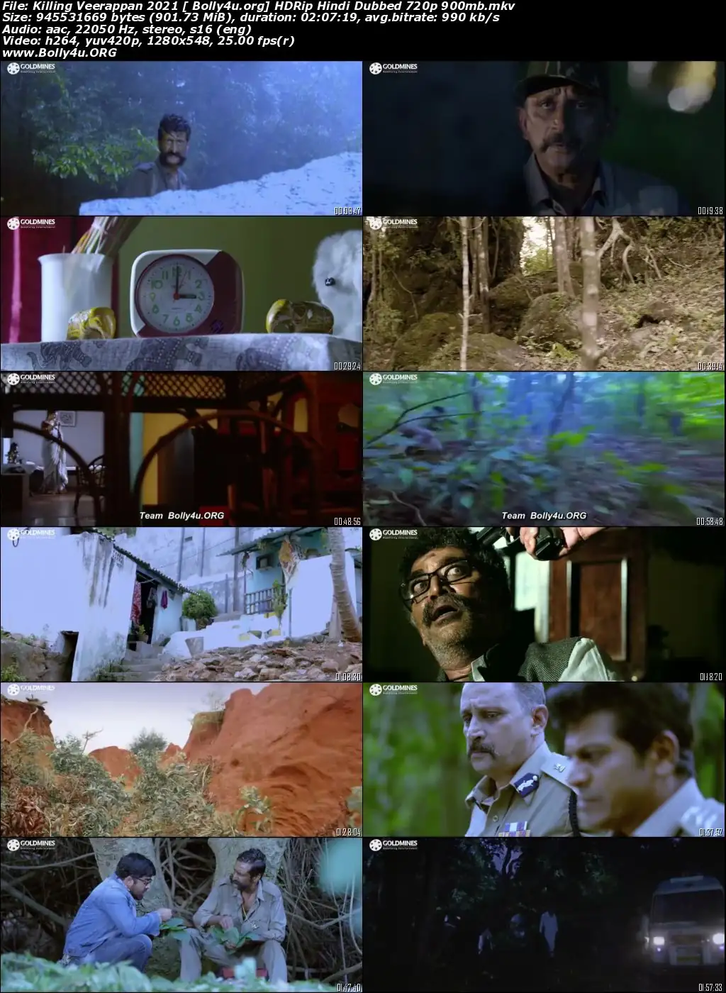 Killing Veerappan 2021 HDRip 350Mb Hindi Dubbed 480p Download Killing Veerappan 2021 HDRip 350Mb Hindi Dubbed 480p Download