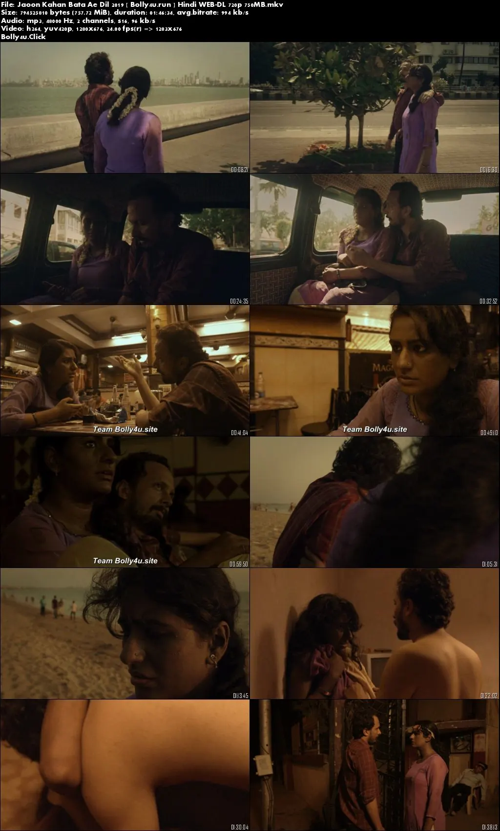 Jaoon Kahan Bata Ae Dil 2019 WEB-DL 750MB Hindi 720p Download