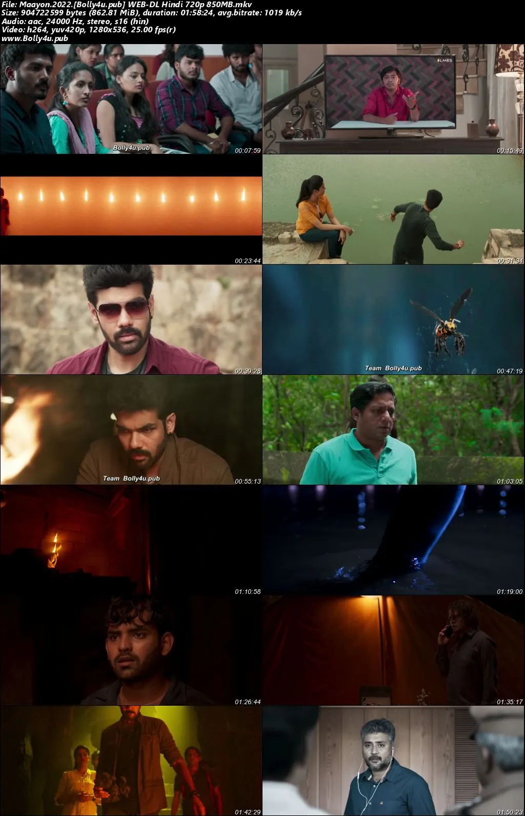 Maayon 2022 WEB-DL Hindi Dubbed ORG Full Movie Download 1080p  720p  480p