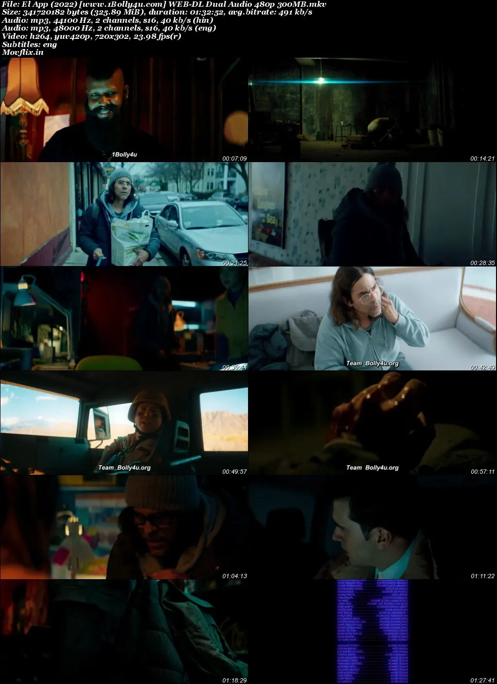 El App 2022 WEB-DL Hindi Dual Audio Full Movie Download 720p  480p