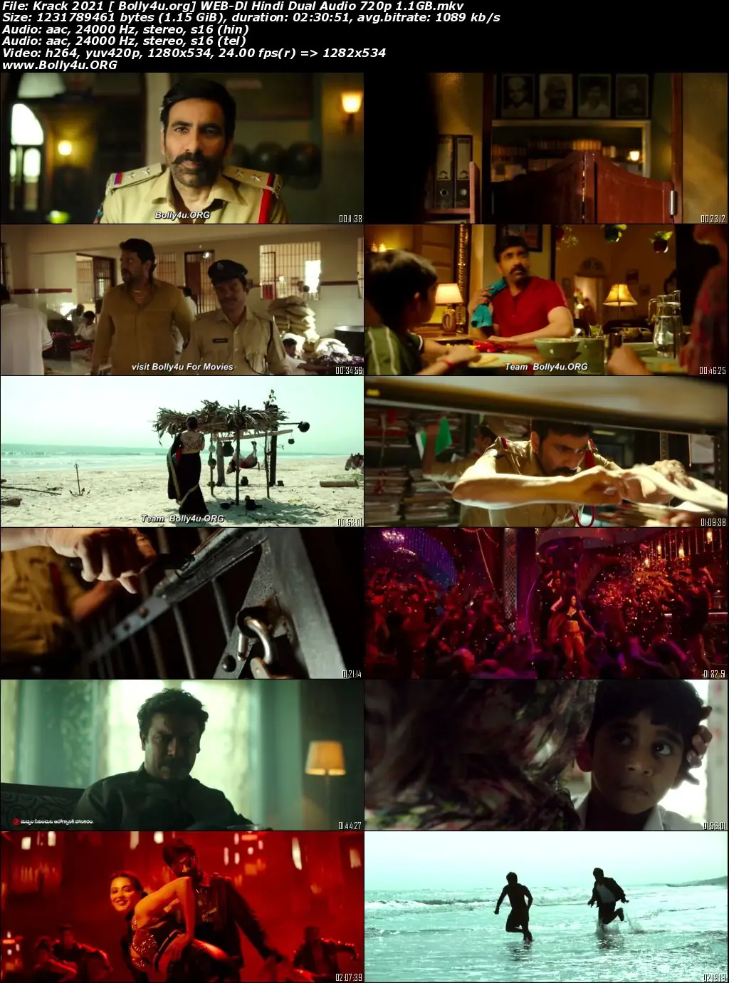 Krack 2021 WEB-Dl 1.1GB Hindi Hindi Dual Audio ORG 720p Download