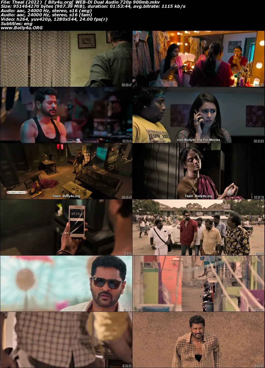 Theal 2022 WEB-DL Hindi Dual Audio Full movie Download