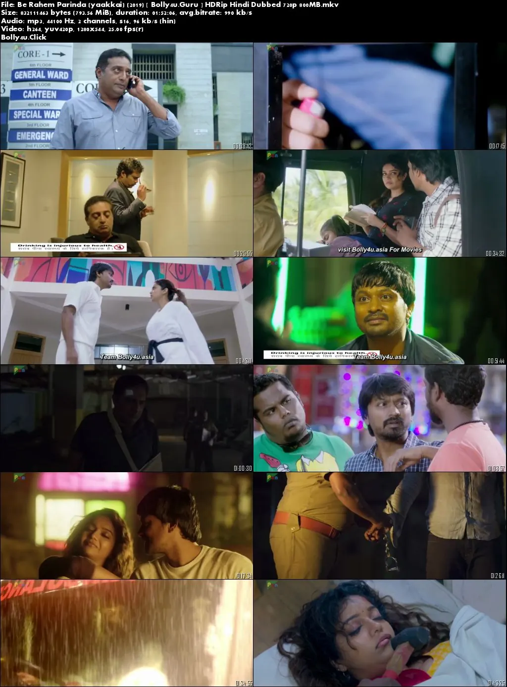 Be Rahem Parinda 2019 HDRip 300MB Hindi Dubbed 480p Download