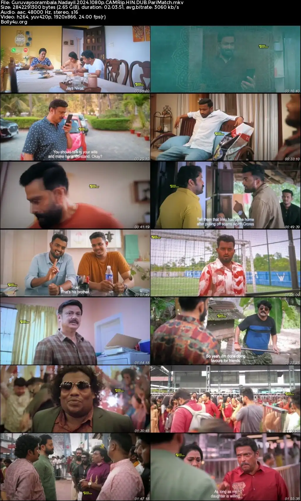 Guruvayoorambala Nadayil 2024 HDTS Hindi (Studio Dub) Dual Audio Full Movie Download 1080p 720p 480p Guruvayoorambala Nadayil 2024 HDTS Hindi (Studio Dub) Dual Audio Full Movie Download 1080p 720p 480p