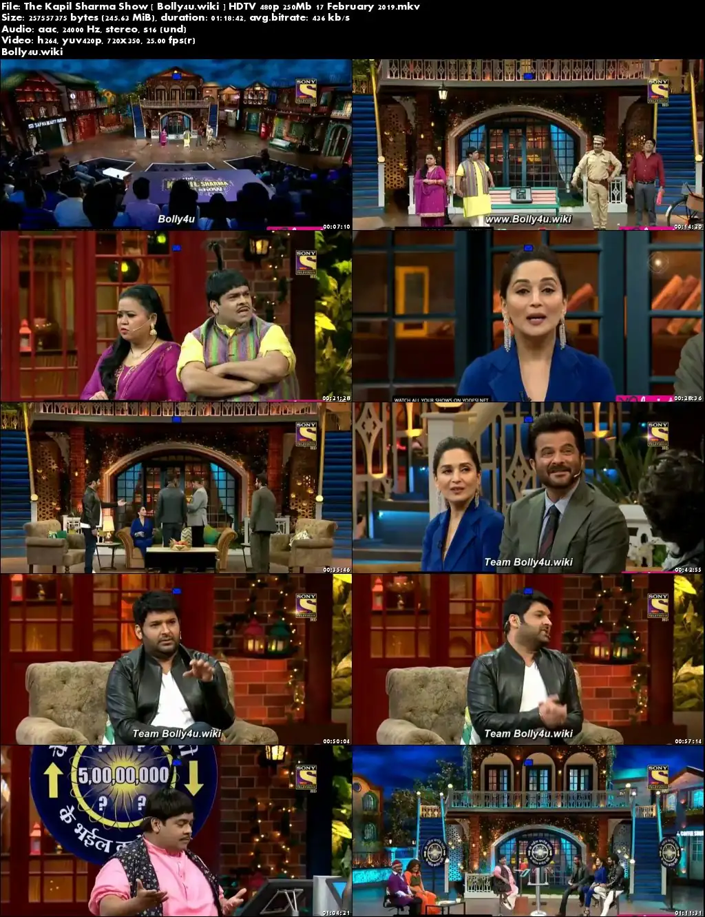 The Kapil Sharma Show HDTV 480p 250Mb 17 February 2019 Download The Kapil Sharma Show HDTV 480p 250Mb 17 February 2019 Download