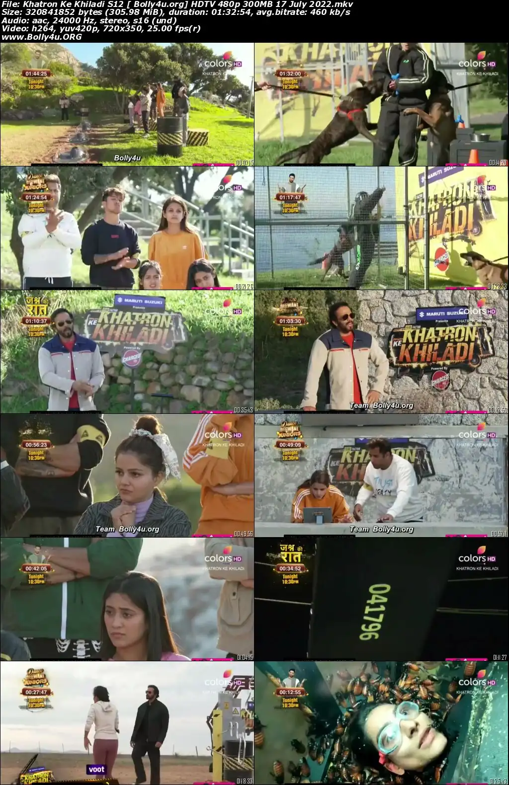 Khatron Ke Khiladi S12 HDTV 480p 300MB 17 July 2022 Download Khatron Ke Khiladi S12 HDTV 480p 300MB 17 July 2022 Download