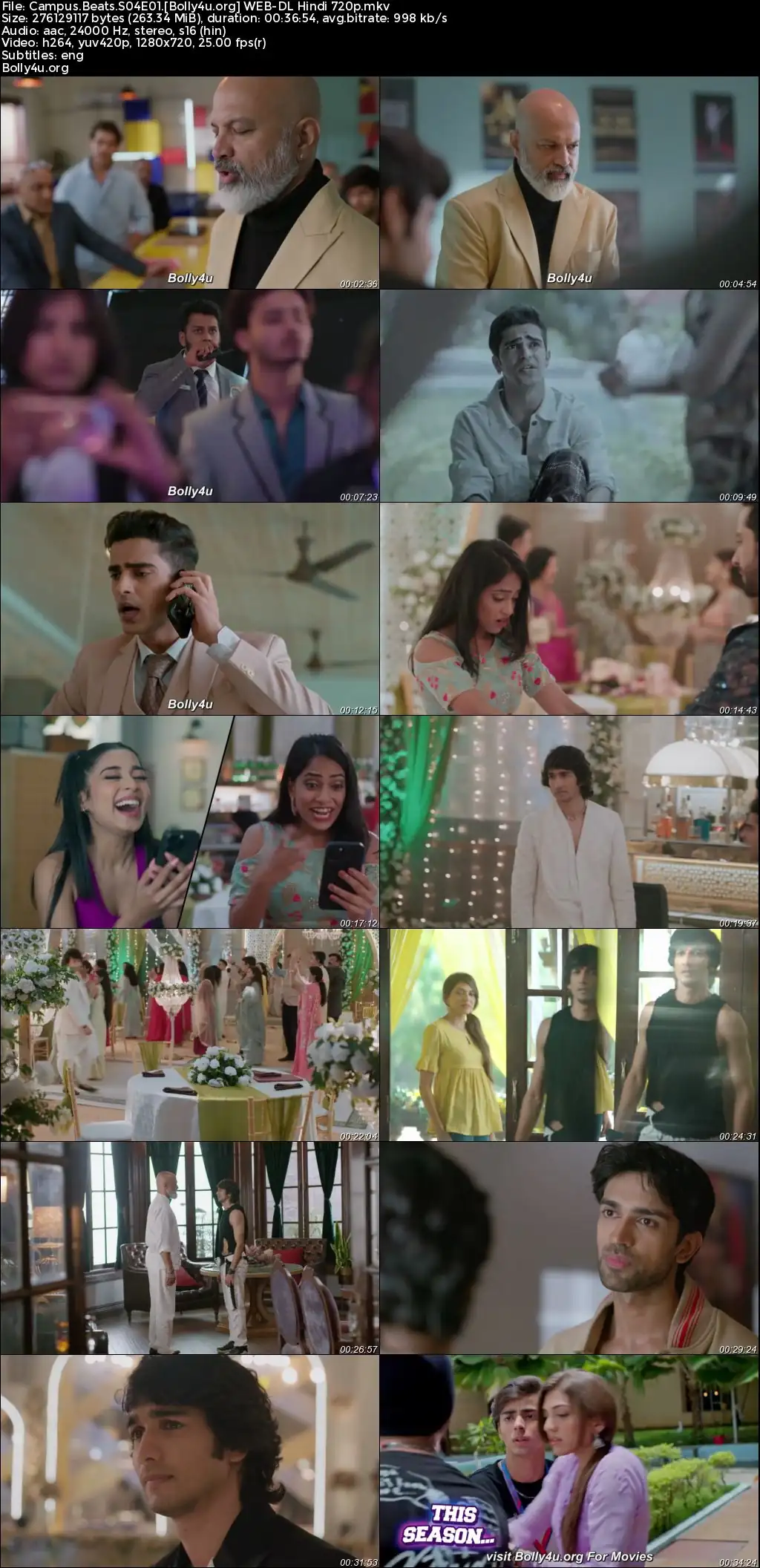 Campus Beats 2024 WEB-DL Hindi S04 Complete Download 720p  480p