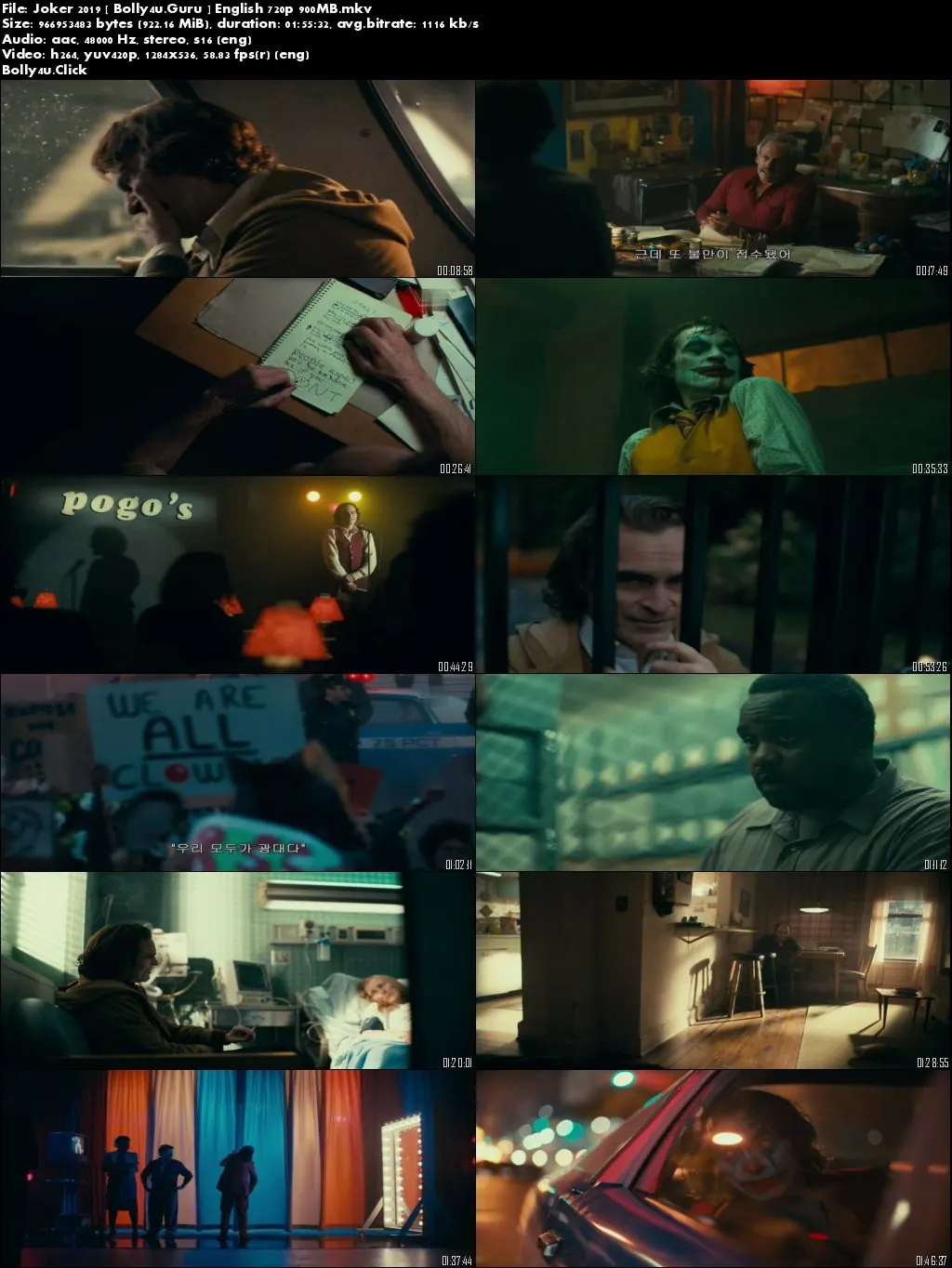 Joker 2019 HDRip 900Mb English 720p Download Joker 2019 HDRip 900Mb English 720p Download