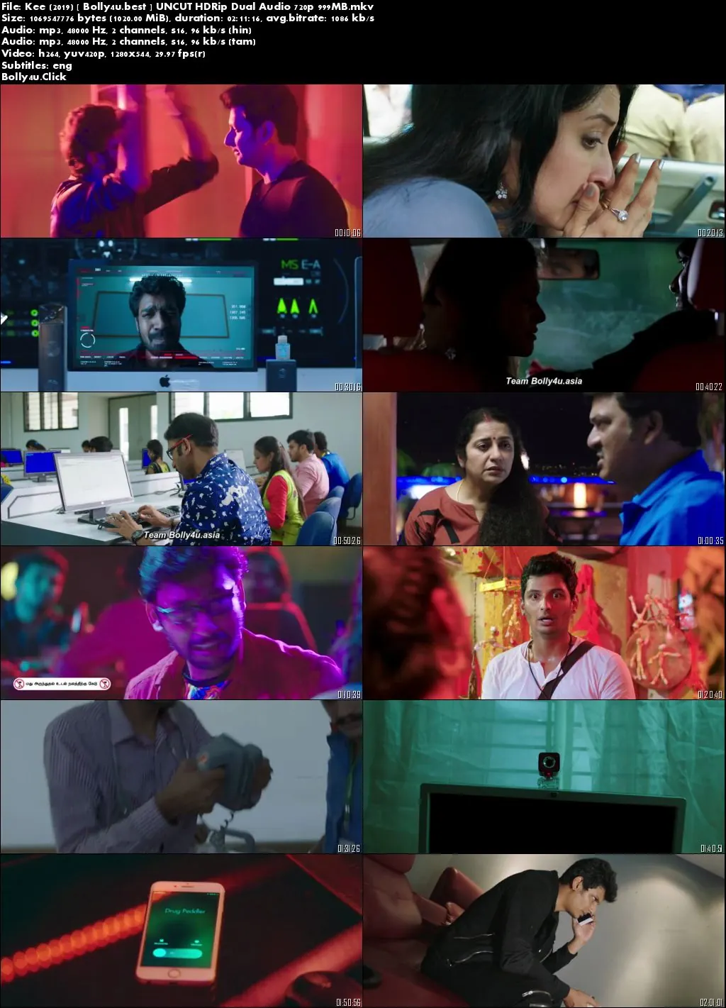 Kee 2019 HDRip 999MB UNCUT Hindi Dual Audio 720p Download
