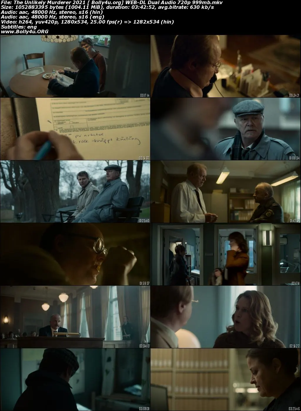 The Unlikely Murderer 2021 WEB-DL 999Mb Hindi Dual Audio S01 720p Download