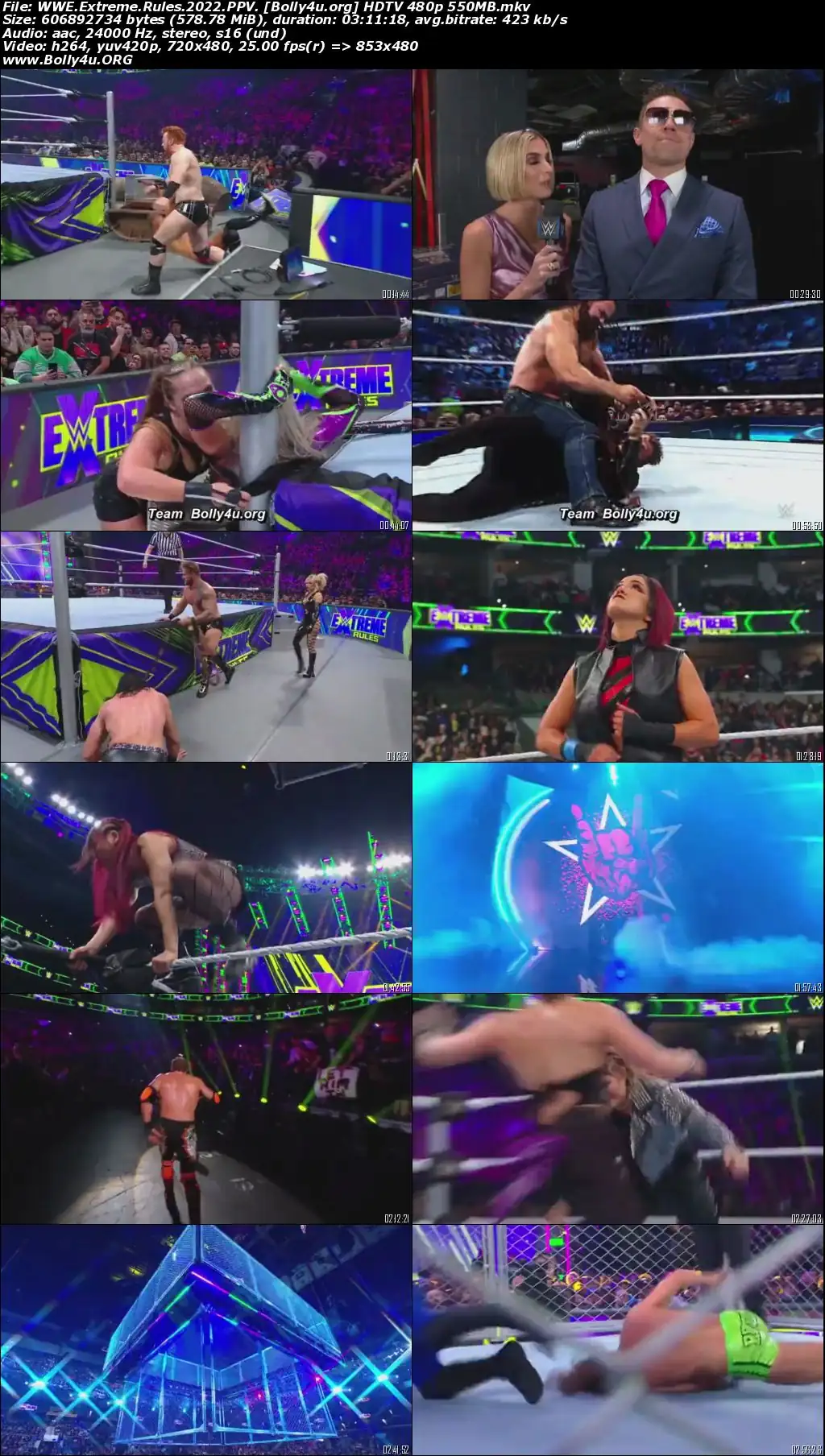 WWE Extreme Rules 2022 PPV HDTV 480p 550MB Download WWE Extreme Rules 2022 PPV HDTV 480p 550MB Download