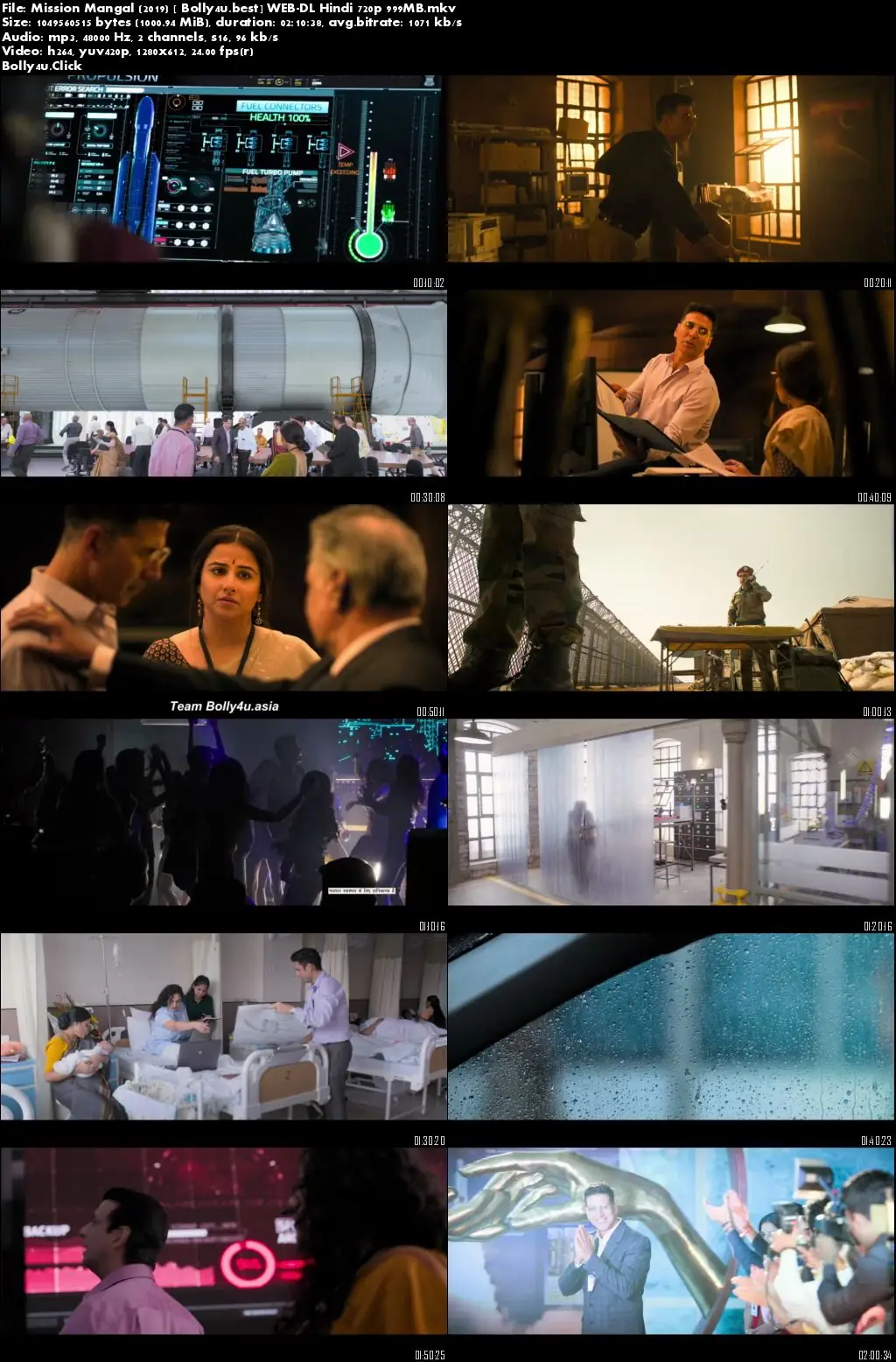 Mission Mangal 2019 WEB-DL 300MB Full Hindi Movie Download 480p