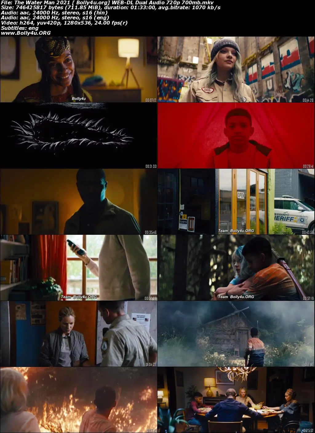 The Water Man 2021 WEB-DL 700Mb Hindi Dual Audio 720p Download