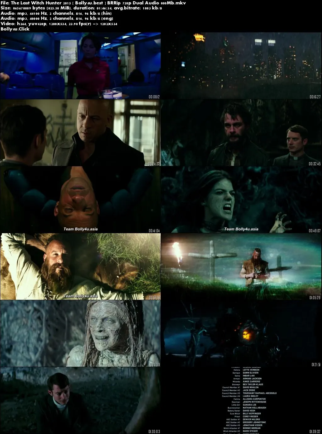 The Last Witch Hunter 2015 BluRay 300Mb Hindi Dual Audio 480p Download The Last Witch Hunter 2015 BluRay 300Mb Hindi Dual Audio 480p Download