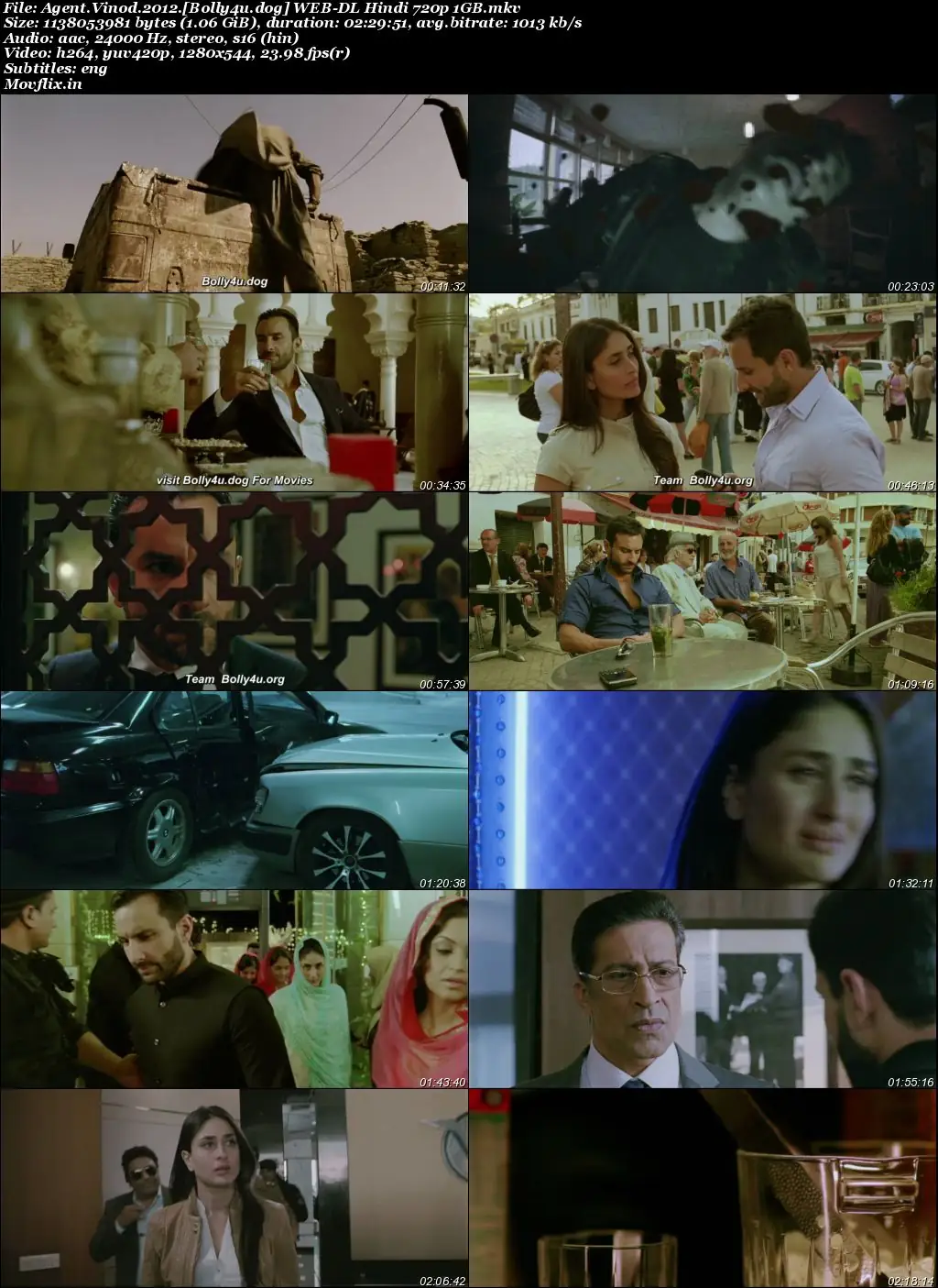 Agent Vinod 2012 WEB-DL Hindi Full Movie Download 1080p  720p  480p