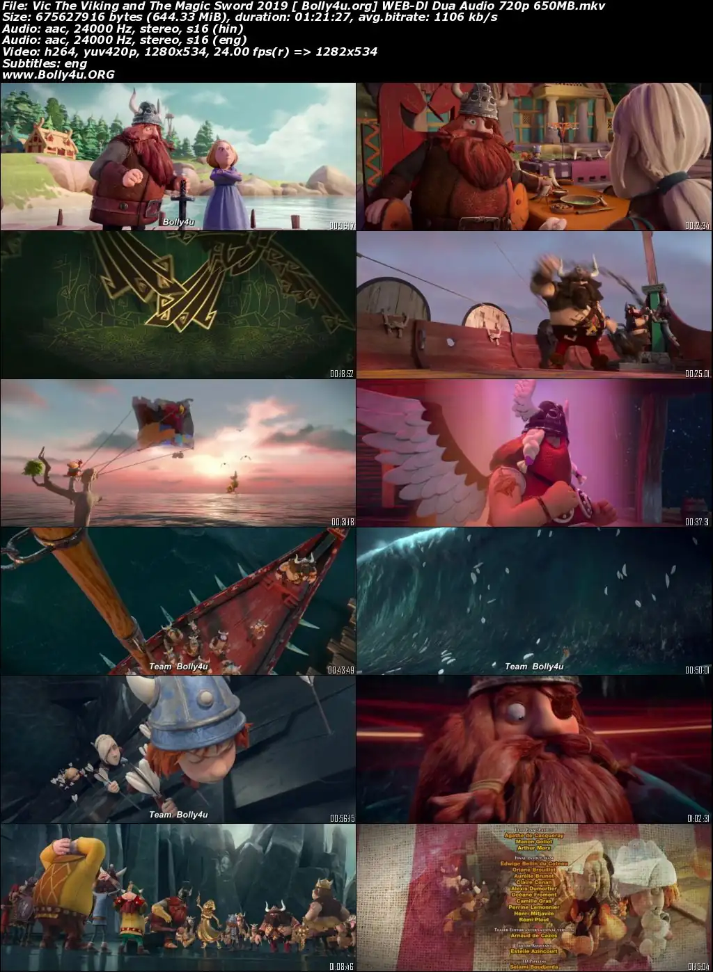 Vic The Viking and The Magic Sword 2019 WEB-DL 300MB Hindi Dual Audio 480p Download Vic The Viking and The Magic Sword 2019 WEB-DL 300MB Hindi Dual Audio 480p Download